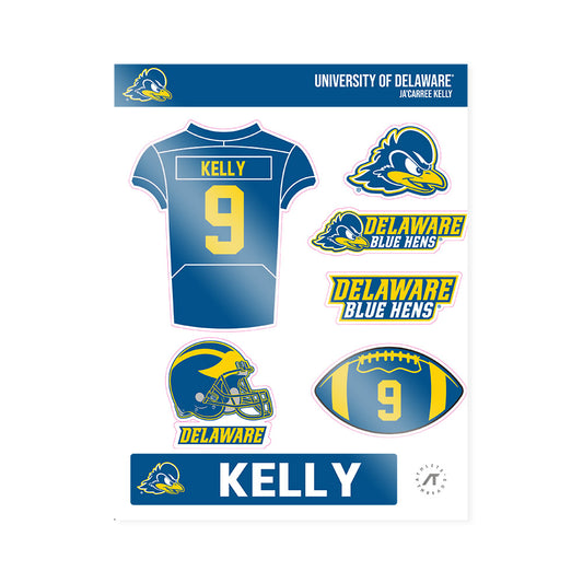 Delaware - NCAA Football : Ja'Carree Kelly - Sticker Sheet-0