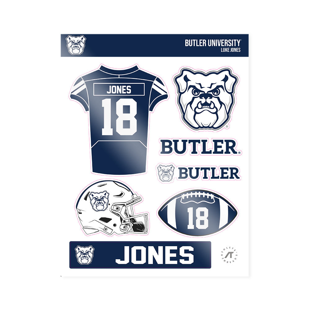 BU - NCAA Football : Luke Jones - Sticker Sheet-0