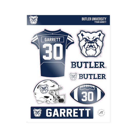 BU - NCAA Football : Tyson Garrett - Sticker Sheet-0