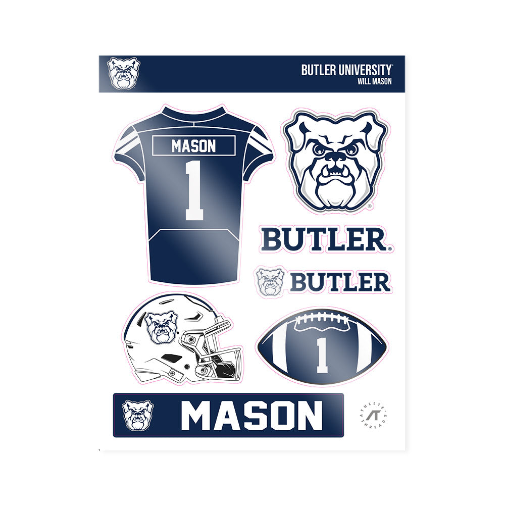 BU - NCAA Football : Will Mason - Sticker Sheet-0