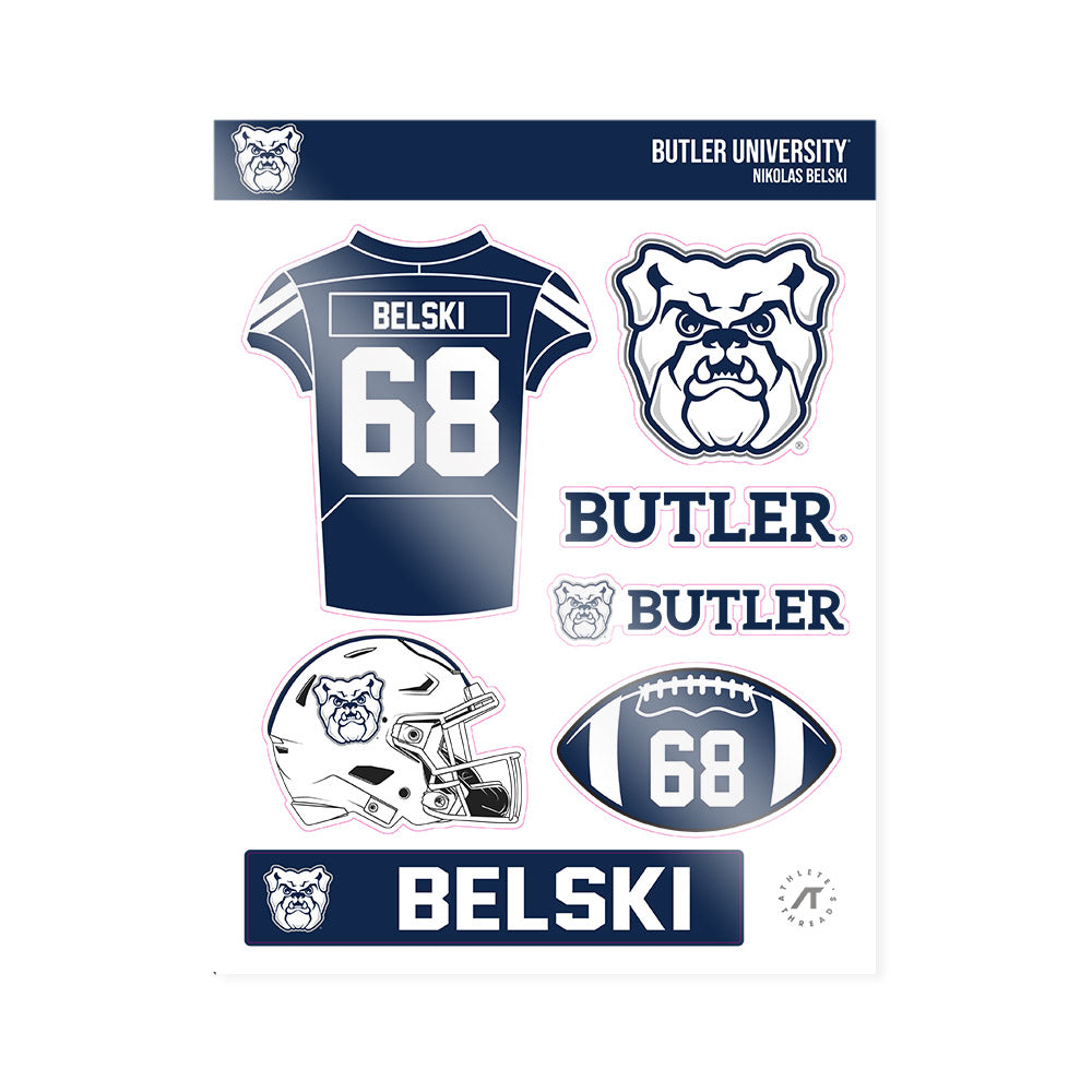 BU - NCAA Football : Nikolas Belski - Sticker Sheet-0
