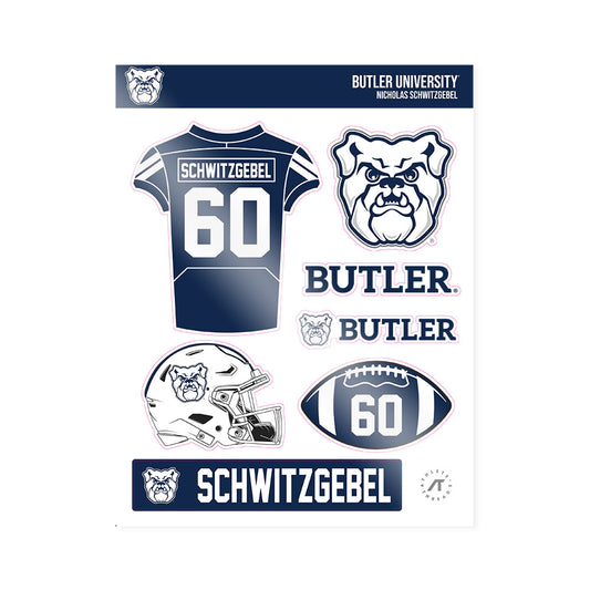 BU - NCAA Football : Nicholas Schwitzgebel - Sticker Sheet-0