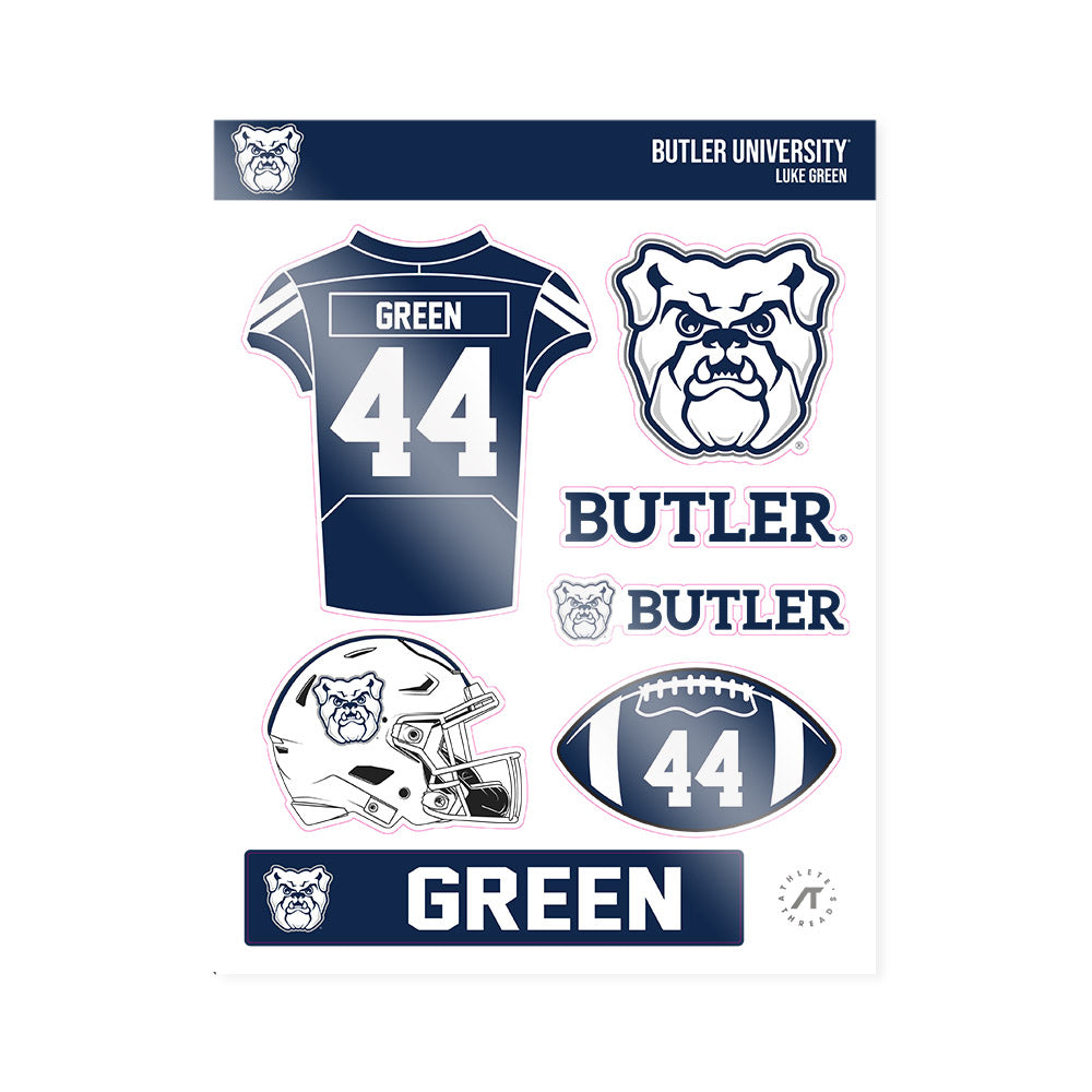 BU - NCAA Football : Luke Green - Sticker Sheet-0