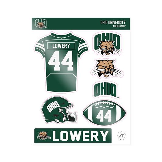 Ohio - NCAA Football : Aiden Lowery - Sticker Sheet-0