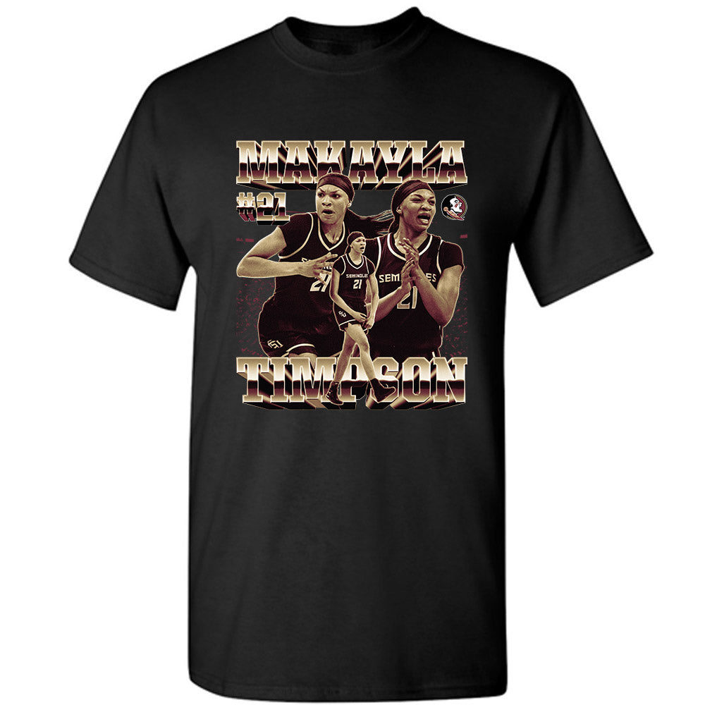 FSU - NCAA Women's Basketball : Makayla Timpson - T-Shirt-0