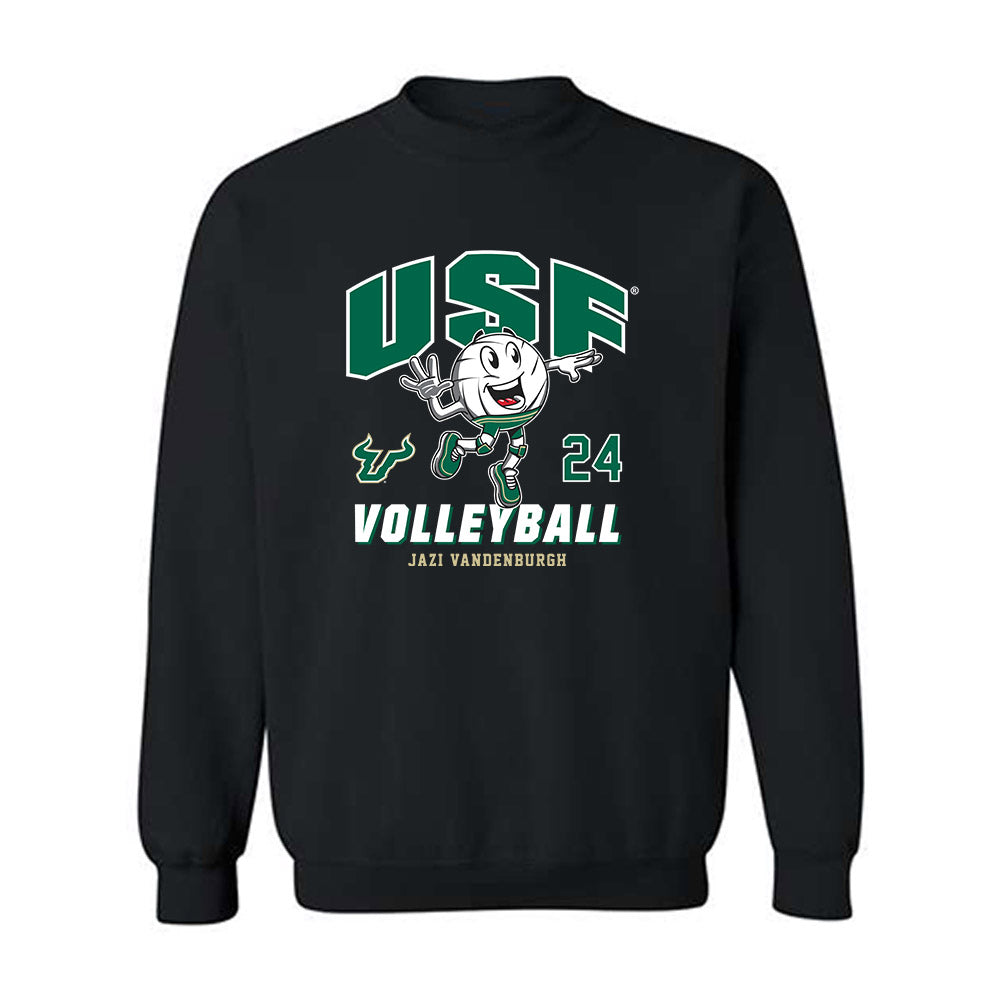 USF - NCAA Women's Volleyball : Jazi Vandenburgh - Fashion Shersey Crewneck Sweatshirt-0