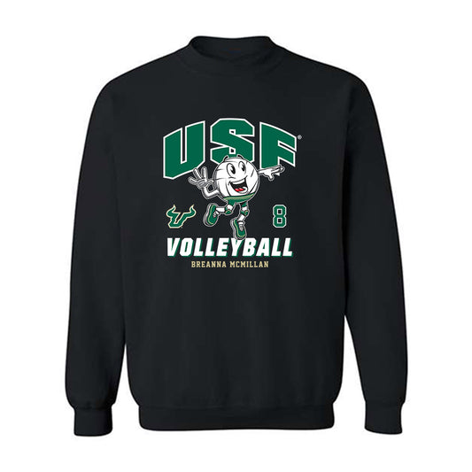 USF - NCAA Women's Volleyball : BreAnna McMillan - Fashion Shersey Crewneck Sweatshirt-0