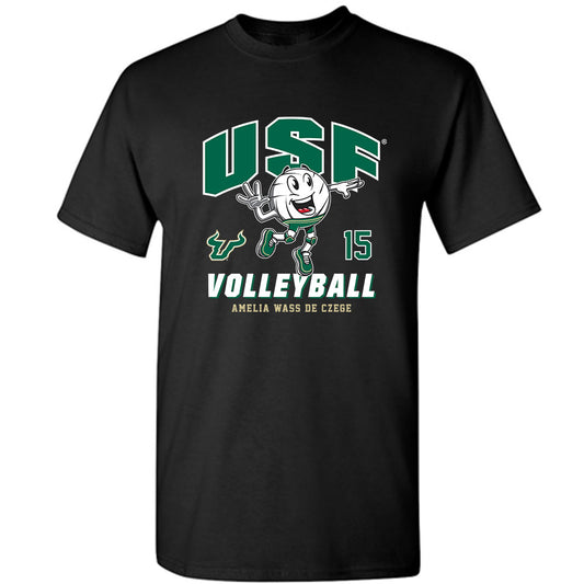 USF - NCAA Women's Volleyball : Amelia Wass de Czege - Fashion Shersey T-Shirt-0