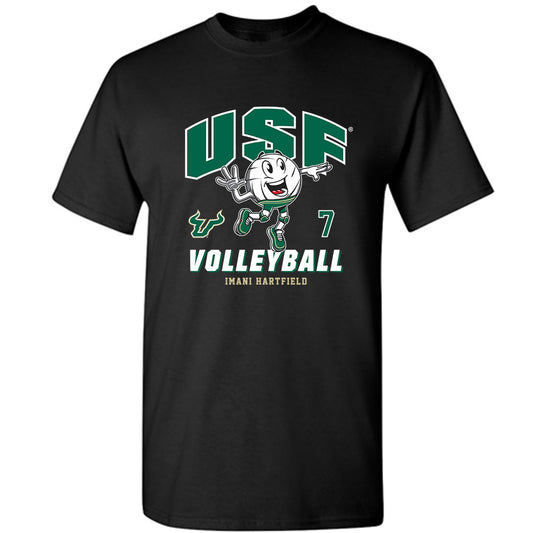 USF - NCAA Women's Volleyball : Imani Hartfield - Fashion Shersey T-Shirt-0