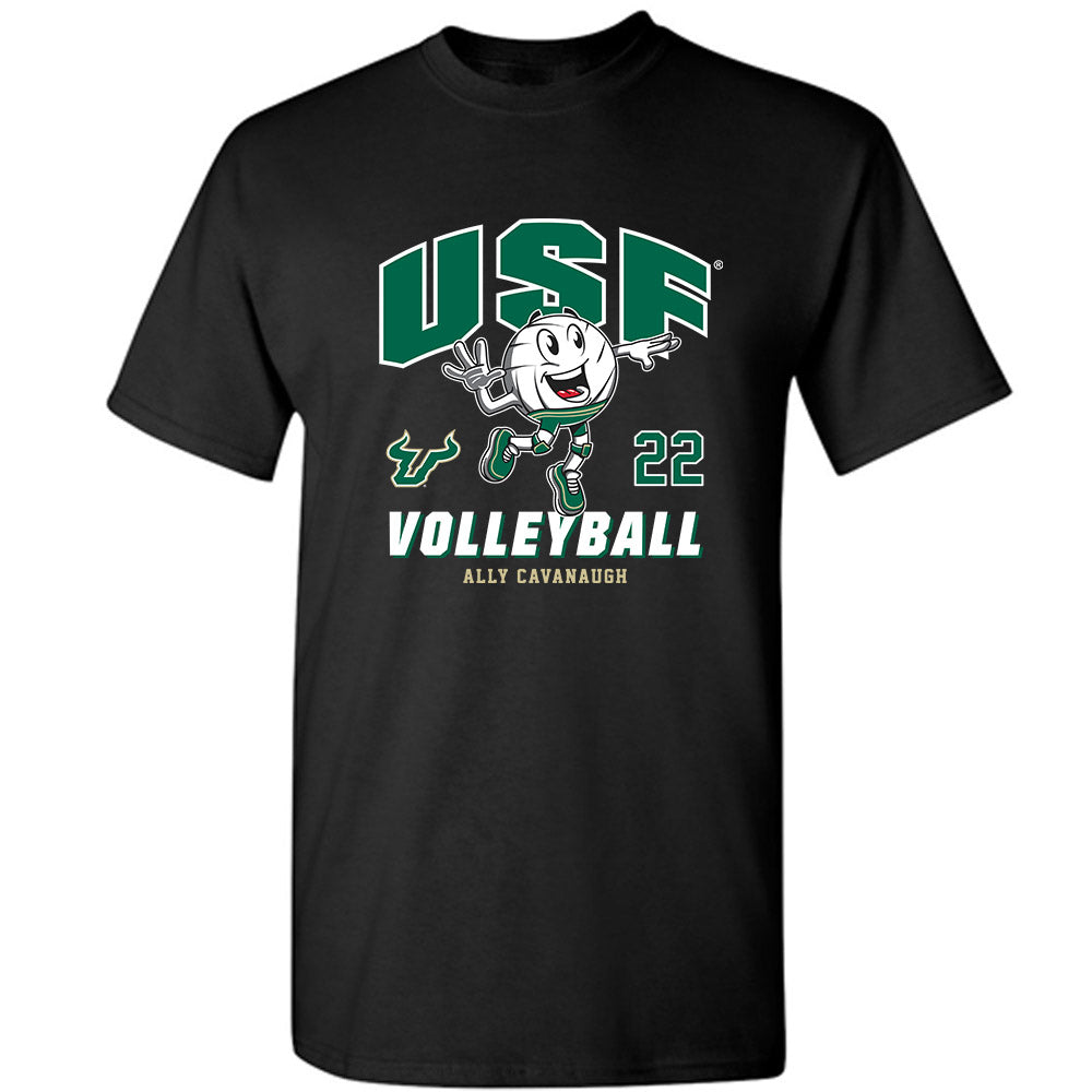 USF - NCAA Women's Volleyball : Ally Cavanaugh - Fashion Shersey T-Shirt-0