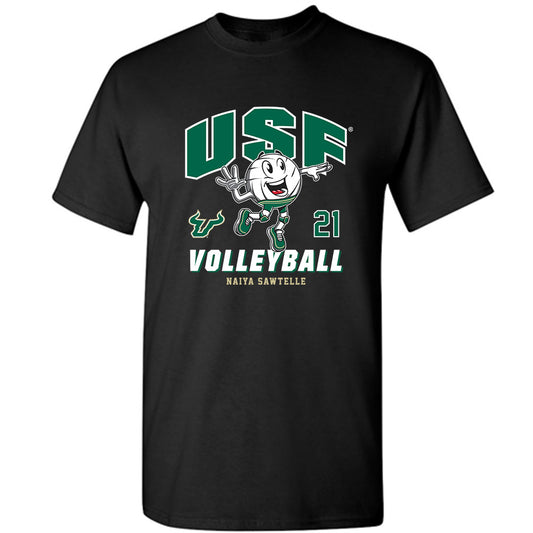 USF - NCAA Women's Volleyball : Naiya Sawtelle - Fashion Shersey T-Shirt-0