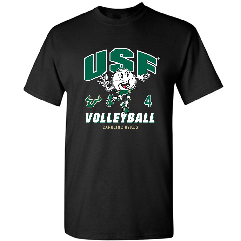 USF - NCAA Women's Volleyball : Caroline Dykes - Fashion Shersey T-Shirt-0