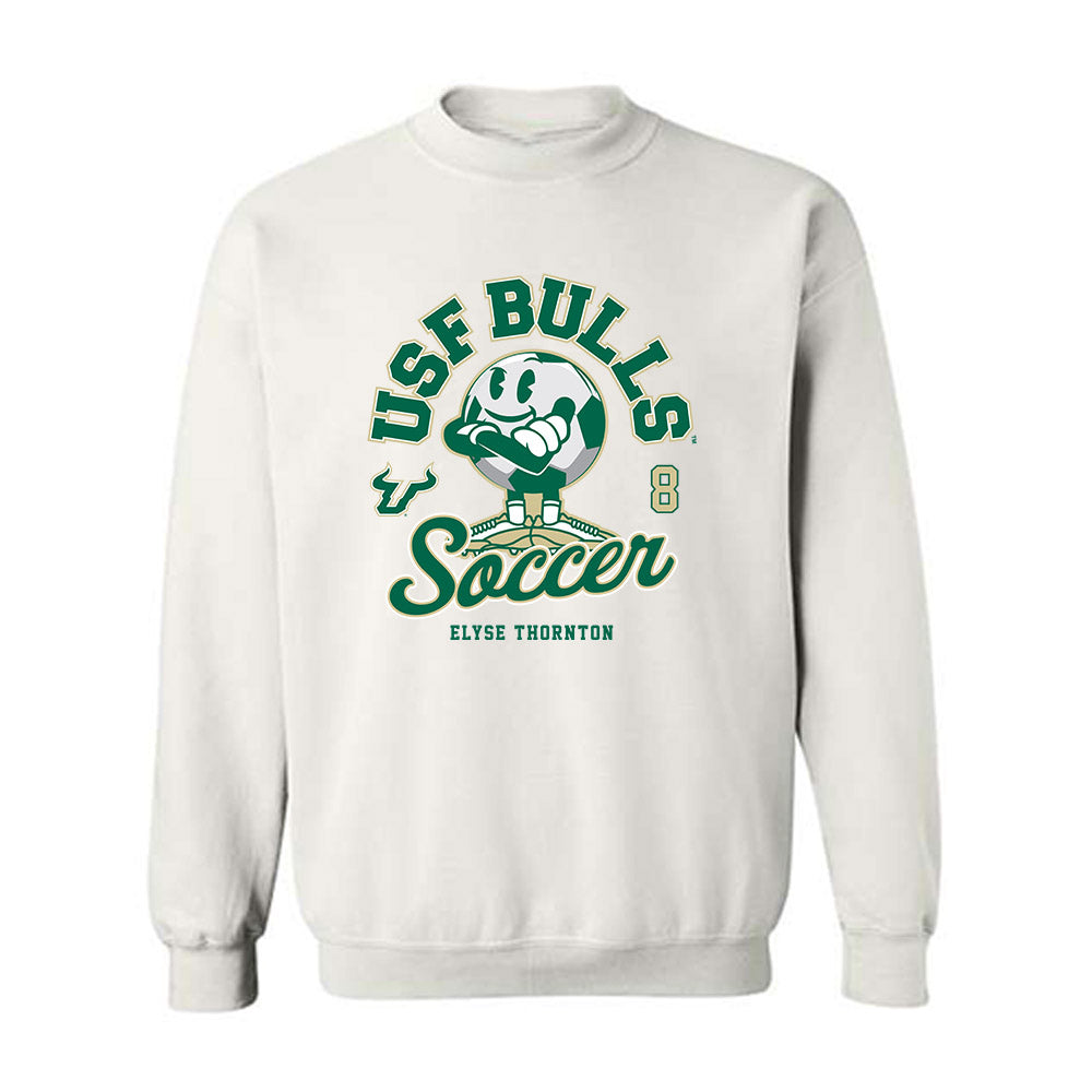 USF - NCAA Women's Soccer : Elyse Thornton - Fashion Shersey Crewneck Sweatshirt-0