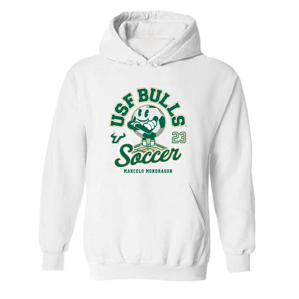 USF - NCAA Men's Soccer : Marcelo Mondragon - Fashion Shersey Hooded Sweatshirt-0