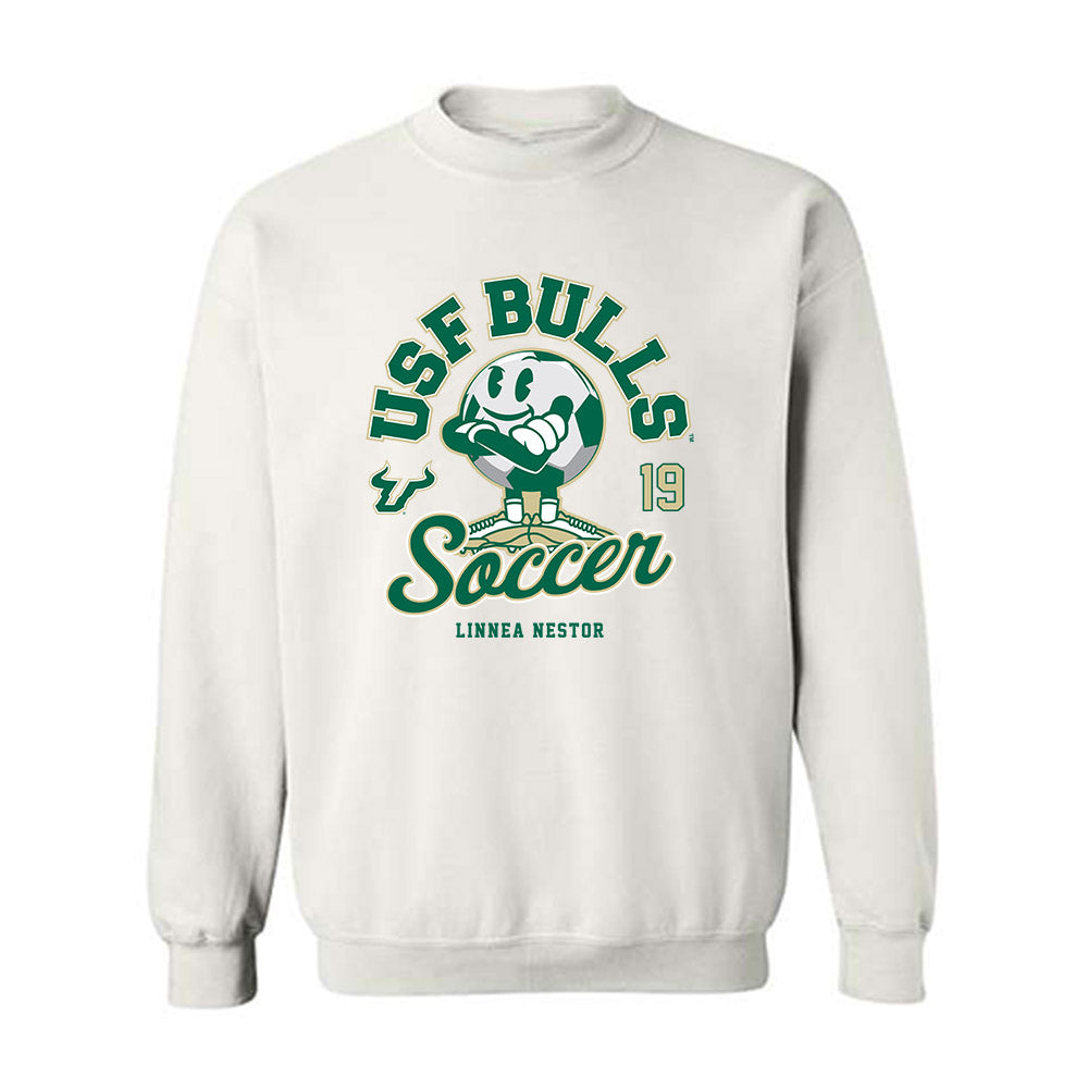 USF - NCAA Women's Soccer : Linnea Nestor - Fashion Shersey Crewneck Sweatshirt-0