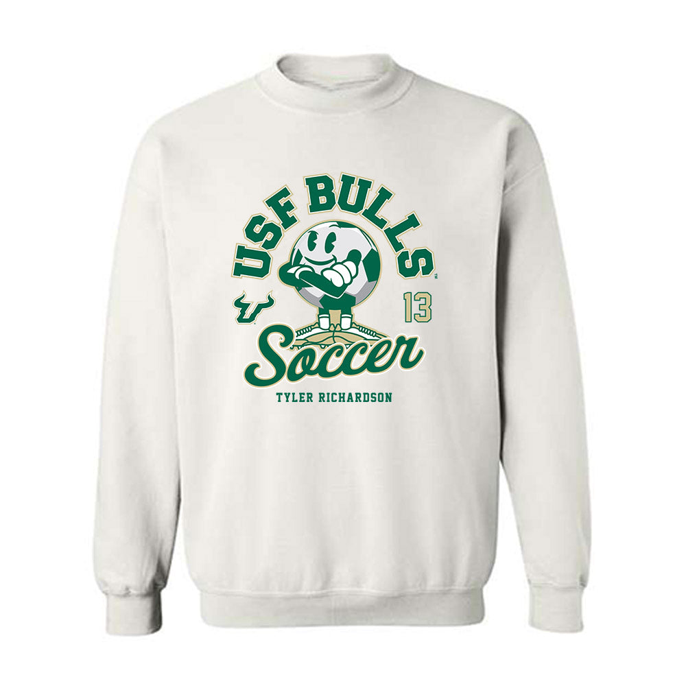 USF - NCAA Men's Soccer : Tyler Richardson - Fashion Shersey Crewneck Sweatshirt-0