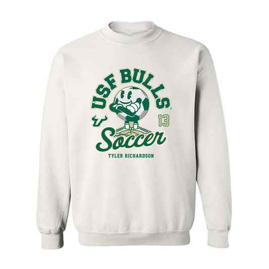 USF - NCAA Men's Soccer : Tyler Richardson - Fashion Shersey Crewneck Sweatshirt-0