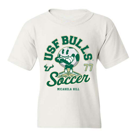 USF - NCAA Women's Soccer : Micahela Hill - Fashion Shersey Youth T-Shirt-0