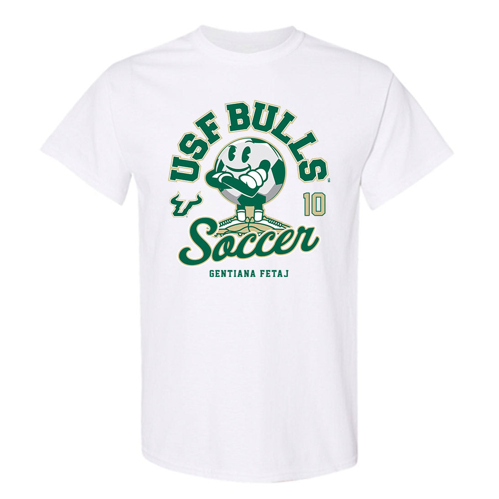 USF - NCAA Women's Soccer : Gentiana Fetaj - Fashion Shersey T-Shirt-0