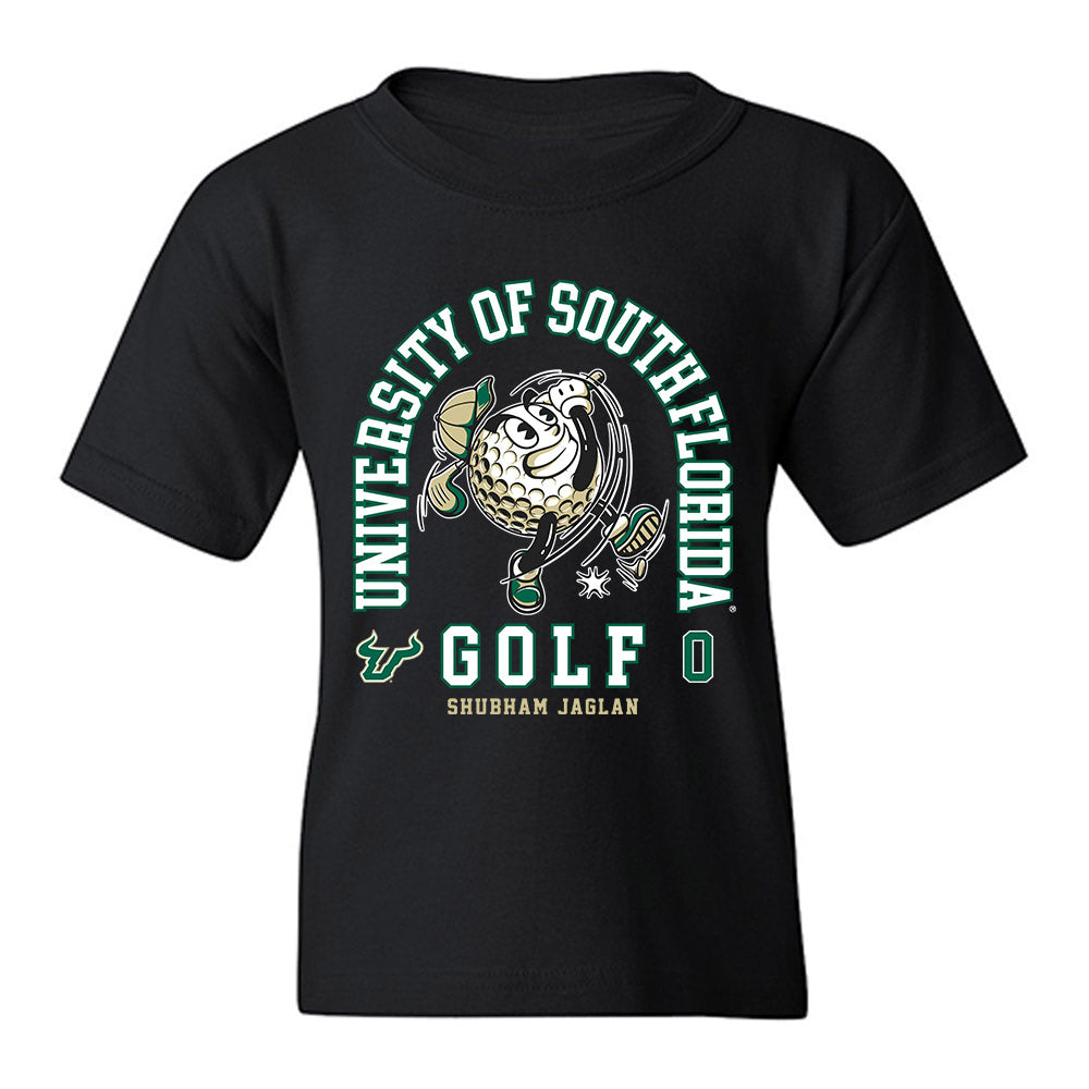 USF - NCAA Men's Golf : Shubham Jaglan - Fashion Shersey Youth T-Shirt-0