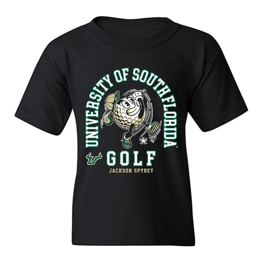 USF - NCAA Men's Golf : Jackson Spybey - Fashion Shersey Youth T-Shirt-0