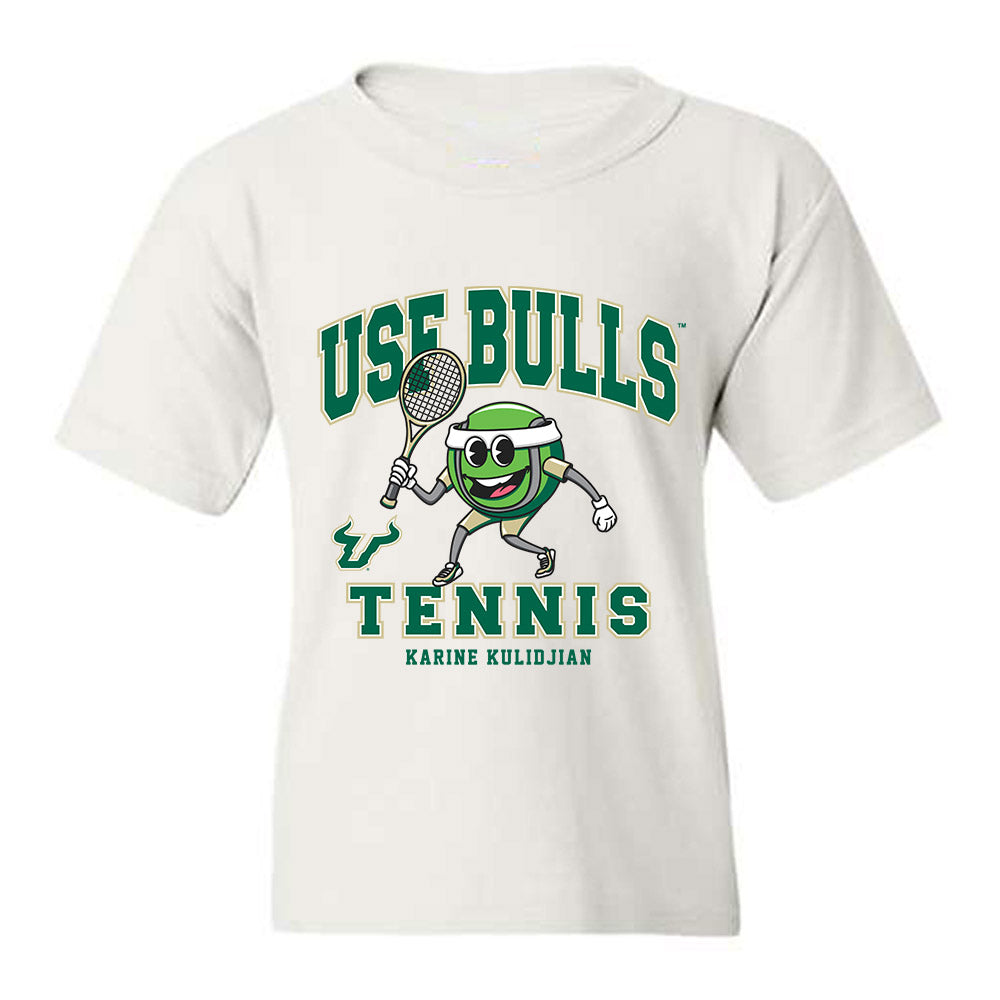 USF - NCAA Women's Tennis : Karine Kulidjian - Fashion Shersey Youth T-Shirt-0