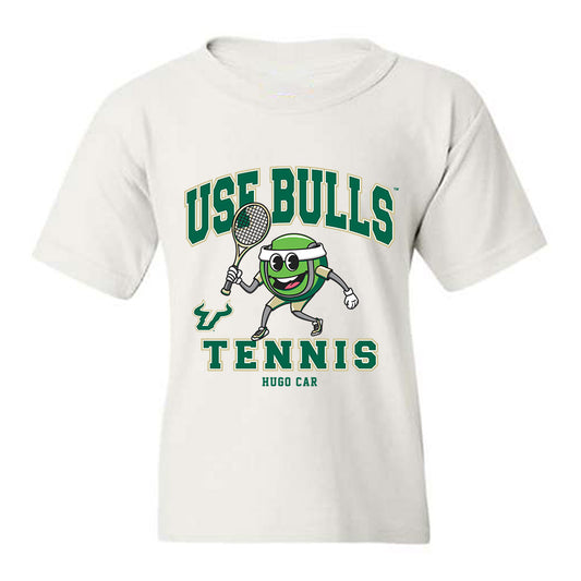 USF - NCAA Men's Tennis : Hugo Car - Fashion Shersey Youth T-Shirt-0