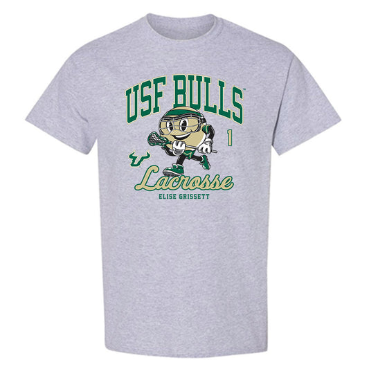 USF - NCAA Women's Lacrosse : Elise Grissett - Fashion Shersey T-Shirt-0