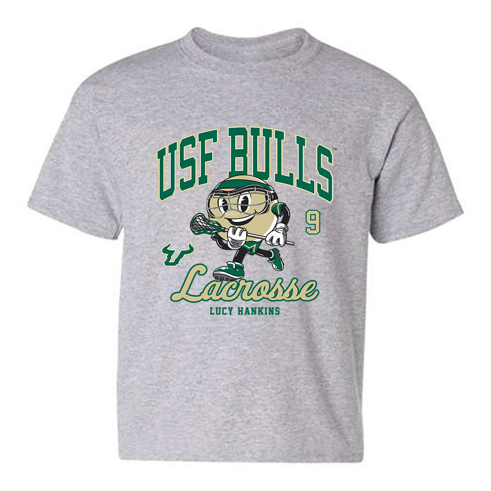 USF - NCAA Women's Lacrosse : Lucy Hankins - Fashion Shersey Youth T-Shirt-0