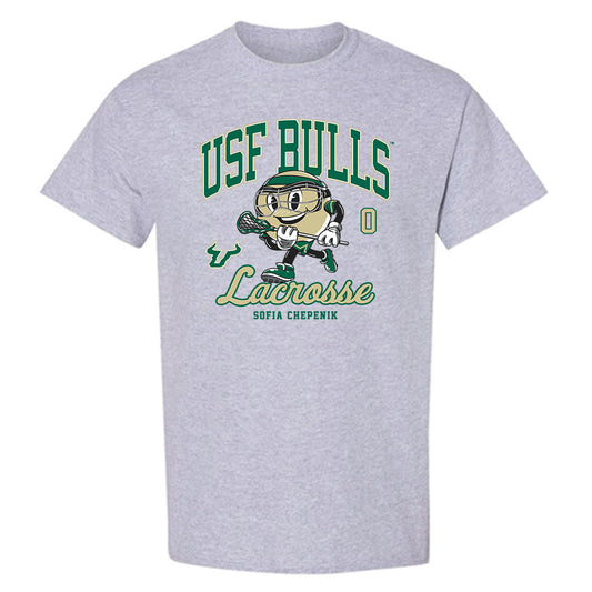 USF - NCAA Women's Lacrosse : Sofia Chepenik - Fashion Shersey T-Shirt-0