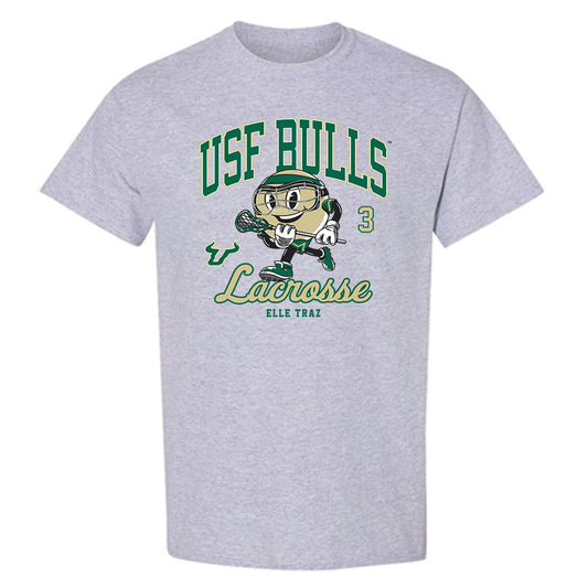 USF - NCAA Women's Lacrosse : Elle Traz - Fashion Shersey T-Shirt-0
