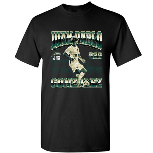 Jacksonville - NCAA Men's Soccer : Juan Pablo Gonzalez - T-Shirt-0