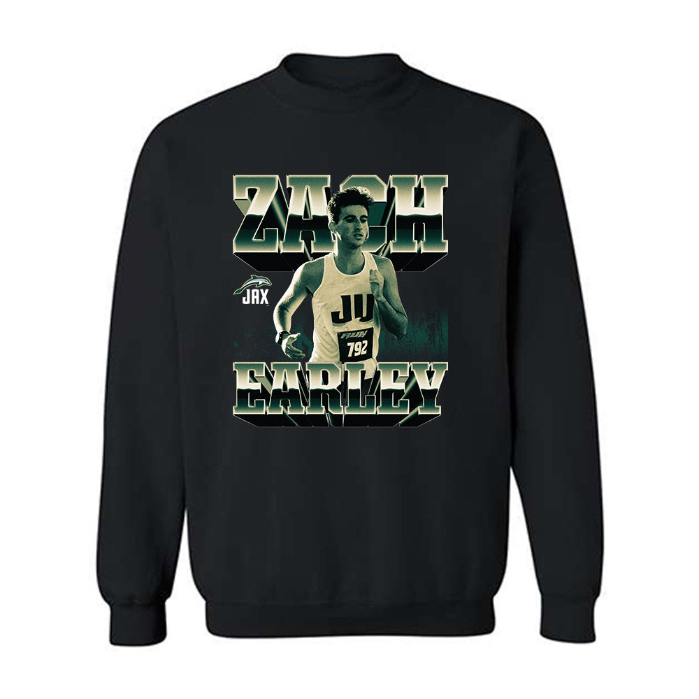 Jacksonville - NCAA Men's Cross Country : Zach Earley - Crewneck Sweatshirt-0