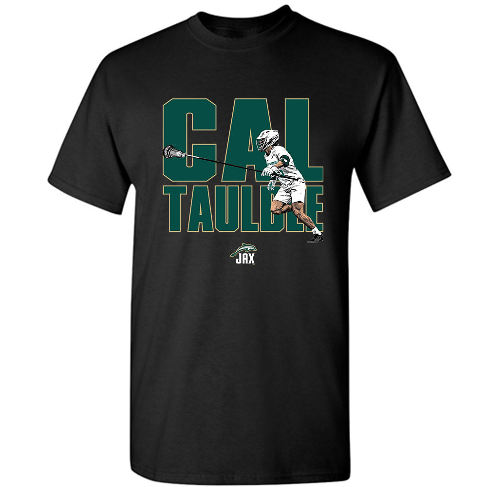 Jacksonville - NCAA Men's Lacrosse : Cal Taulbee - T-Shirt-0