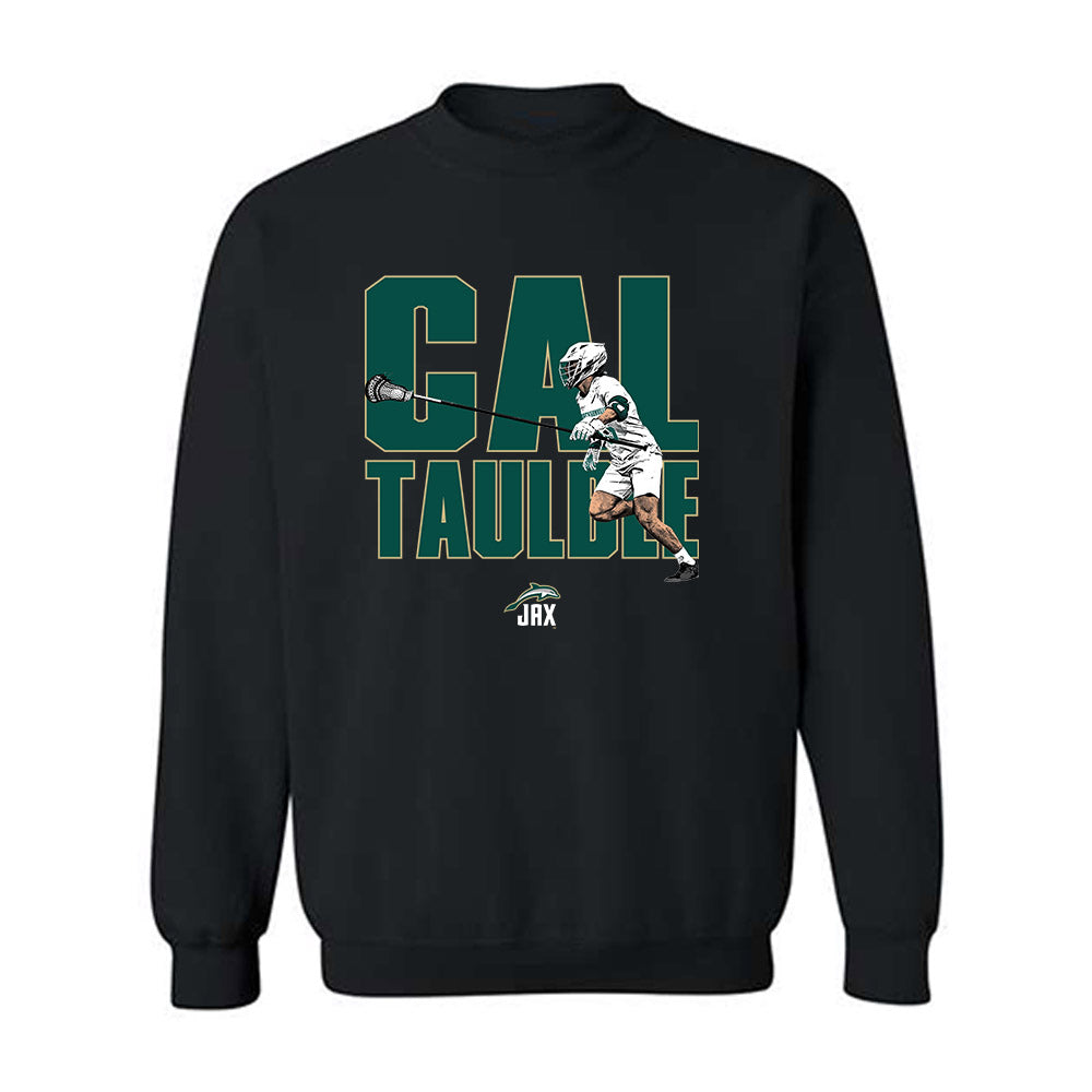 Jacksonville - NCAA Men's Lacrosse : Cal Taulbee - Crewneck Sweatshirt-0