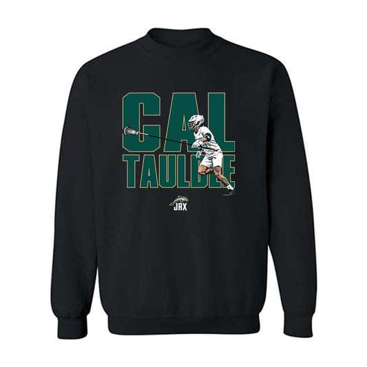 Jacksonville - NCAA Men's Lacrosse : Cal Taulbee - Crewneck Sweatshirt-0