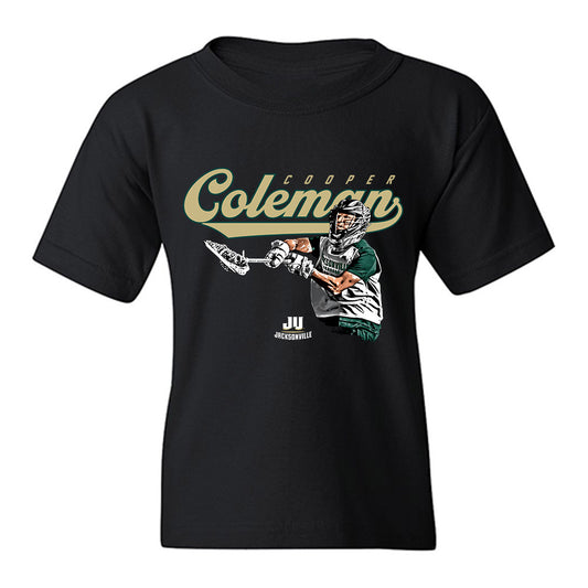 Jacksonville - NCAA Men's Lacrosse : Cooper Coleman - Youth T-Shirt-0