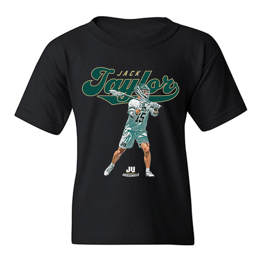 Jacksonville - NCAA Men's Lacrosse : Jack Taylor - Youth T-Shirt-0