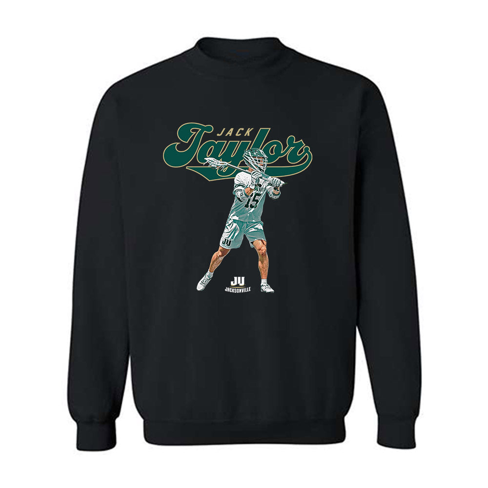 Jacksonville - NCAA Men's Lacrosse : Jack Taylor - Crewneck Sweatshirt-0