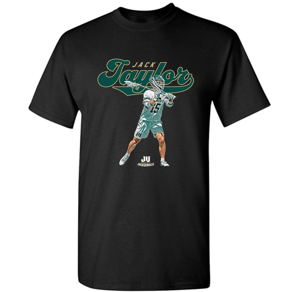 Jacksonville - NCAA Men's Lacrosse : Jack Taylor - T-Shirt-0