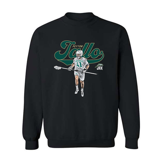 Jacksonville - NCAA Men's Lacrosse : Peyton Tallo - Crewneck Sweatshirt-0