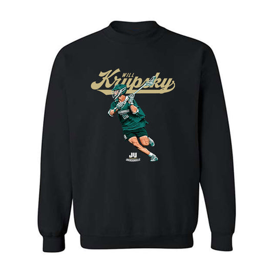Jacksonville - NCAA Men's Lacrosse : Will Krupsky - Crewneck Sweatshirt-0