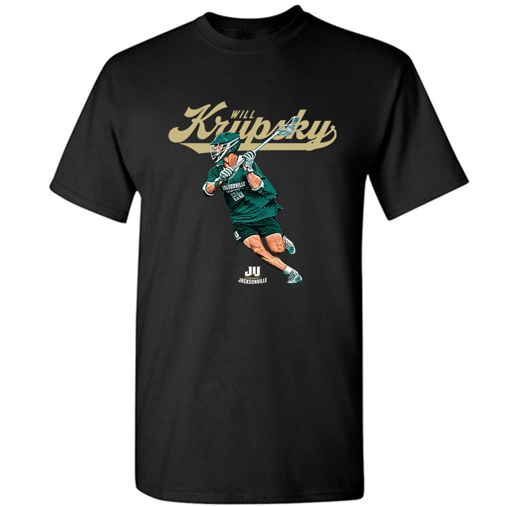 Jacksonville - NCAA Men's Lacrosse : Will Krupsky - T-Shirt-0