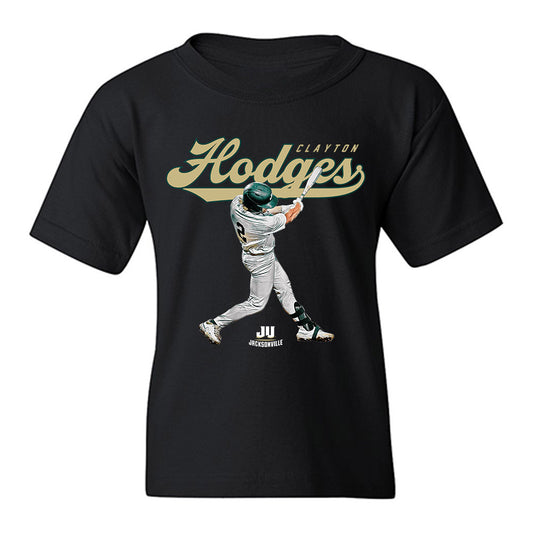 Jacksonville - NCAA Baseball : Clayton Hodges - Youth T-Shirt-0