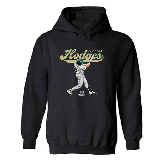 Jacksonville - NCAA Baseball : Clayton Hodges - Player Collage Hooded Sweatshirt-0