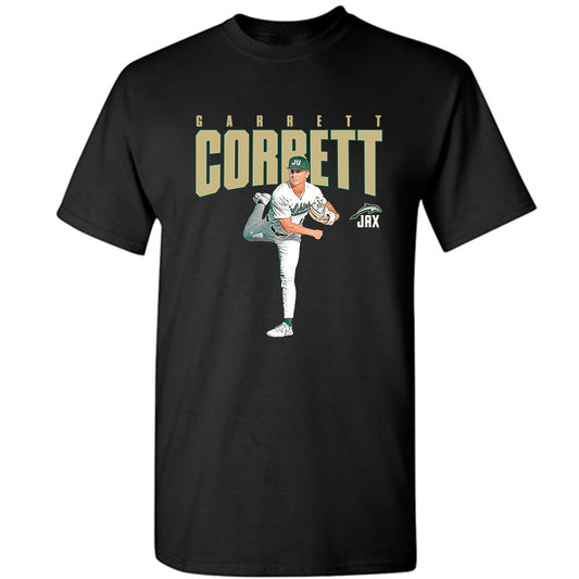 Jacksonville - NCAA Baseball : Garrett Corbett - T-Shirt-0