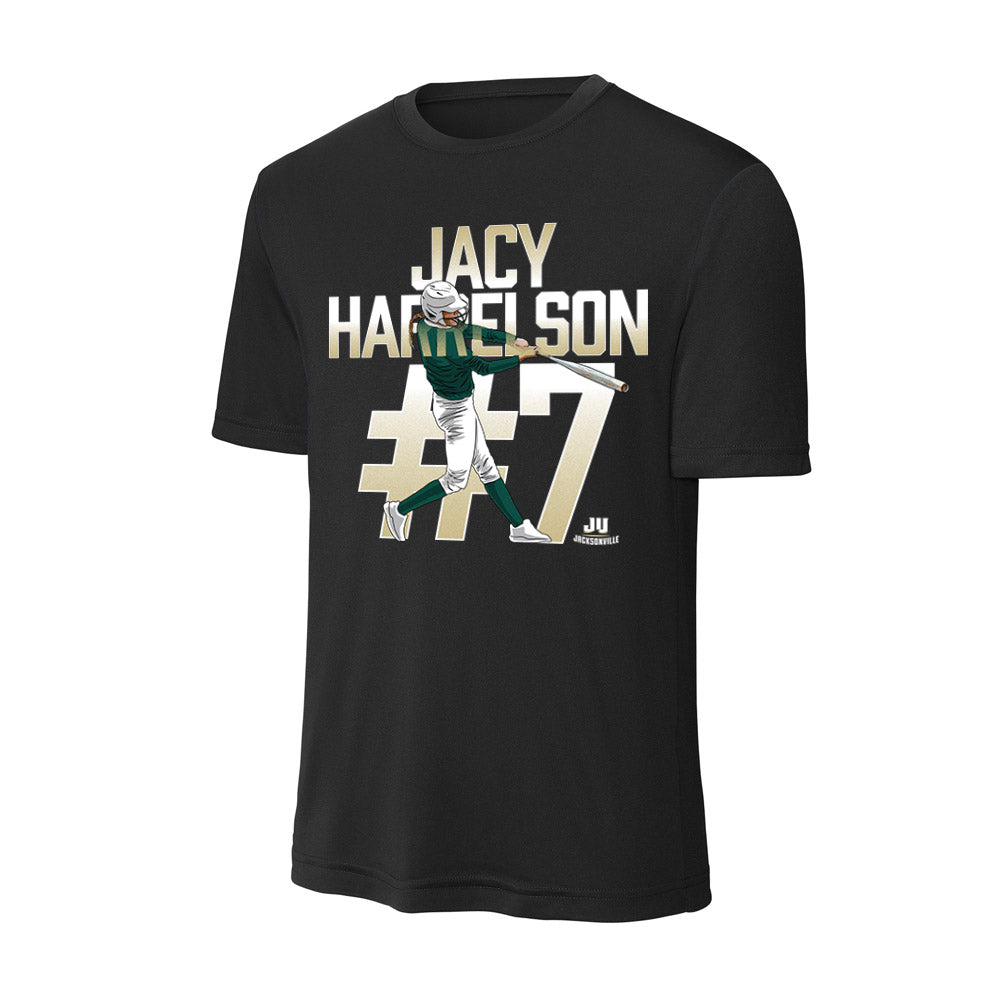 Jacksonville - NCAA Softball : Jacy Harrelson - Activewear T-Shirt-0