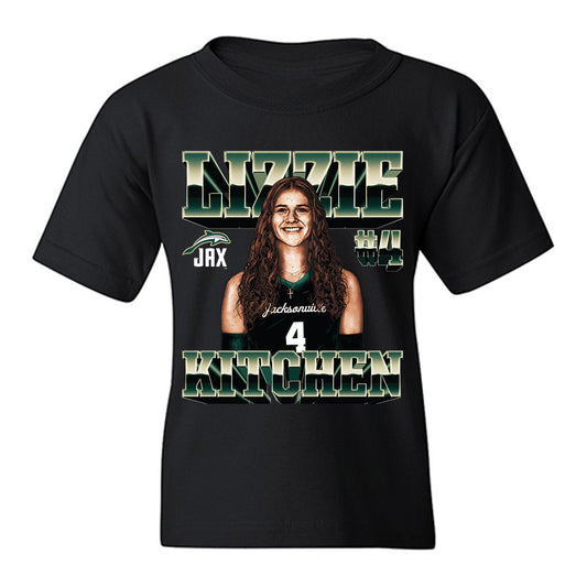 Jacksonville - NCAA Women's Volleyball : Lizzie Kitchen - Youth T-Shirt-0