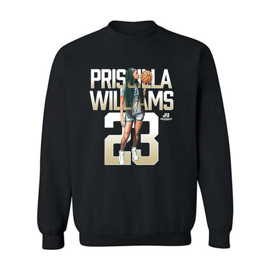 Jacksonville - NCAA Women's Basketball : Priscilla Williams - Crewneck Sweatshirt-0