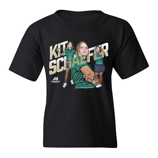 Jacksonville - NCAA Women's Golf : Kit Schaefer - Youth T-Shirt-0
